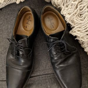 Clarks Ultimate Comfort Collection Black Oxfords